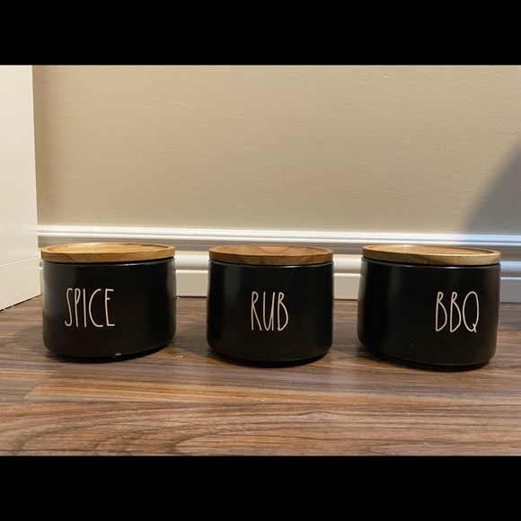 Rae Dunn Stackable jars set - Picture 3 of 5